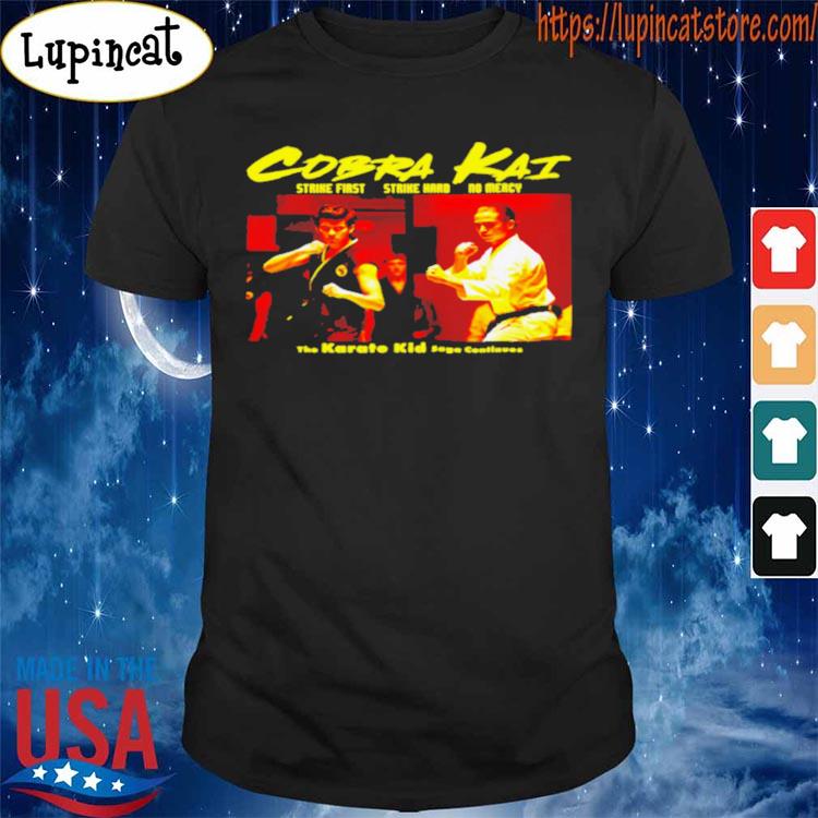 The Karate Kid Saga Continues Cobra Kai Kungfu shirt