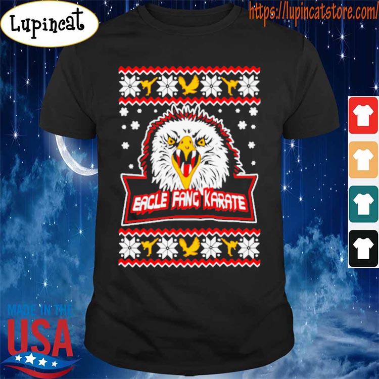 Ugly Cobra Kai Eagle Fang Karate Christmas Jumper shirt