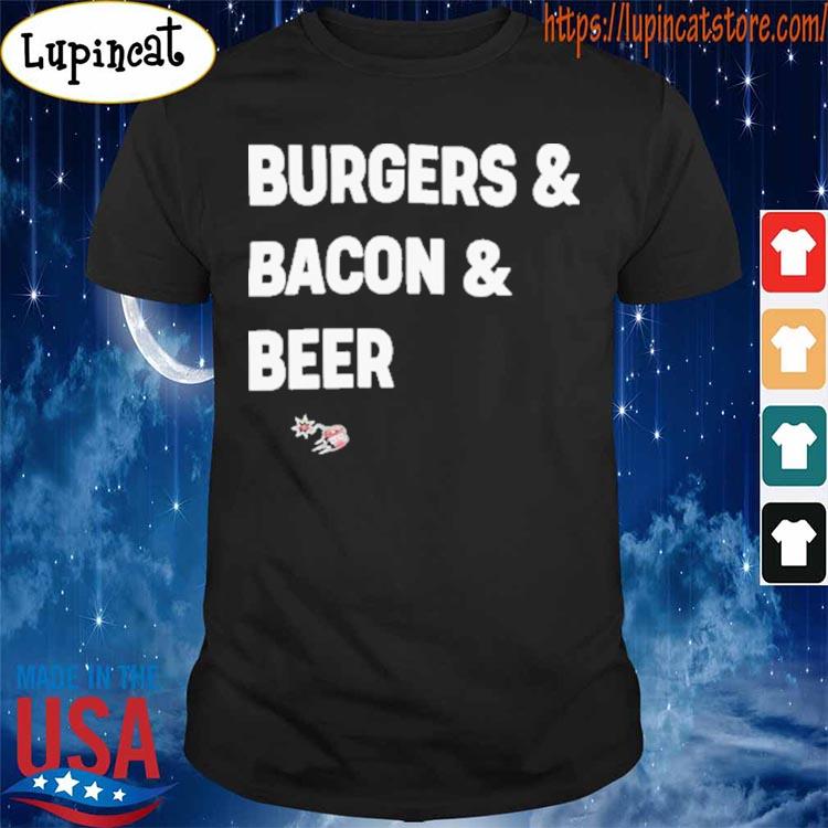 Awesome burgers Bacon Beer Killer Burger shirt