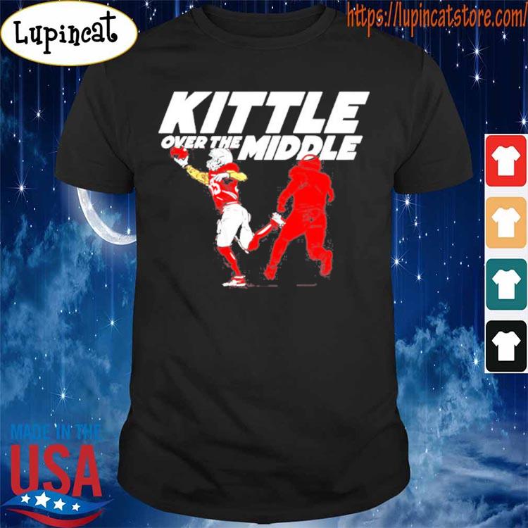Awesome george Kittle Over The Middle 2023 shirt