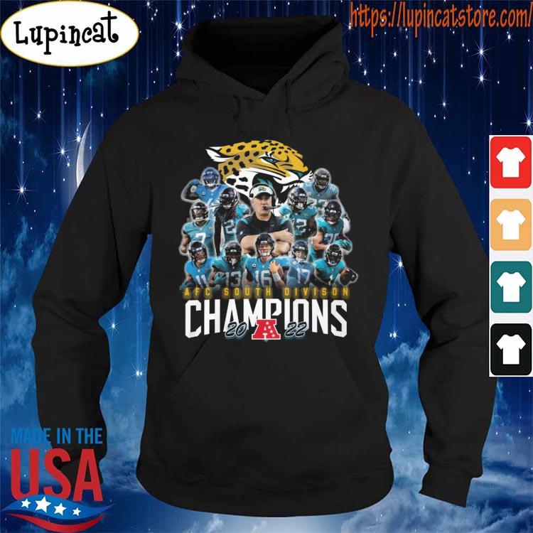 Jacksonville Jaguars team 2022 AFC South Division Champions shirt, hoodie,  sweater, long sleeve and tank top