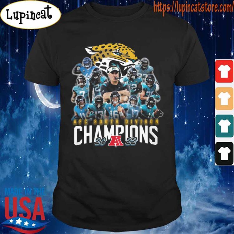 Jacksonville Jaguars 2022 AFC South Division Champions shirt