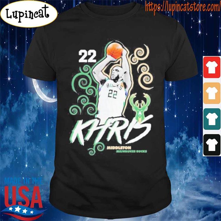 Khris Middleton Milwaukee Bucks Fanatics Branded Competitor 2023 Shirt