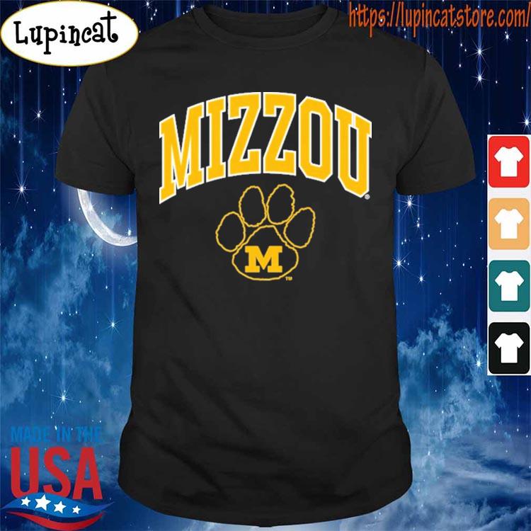Mizzou 2023 Boxy Vault Mizzou Paw Logo Black Shirt