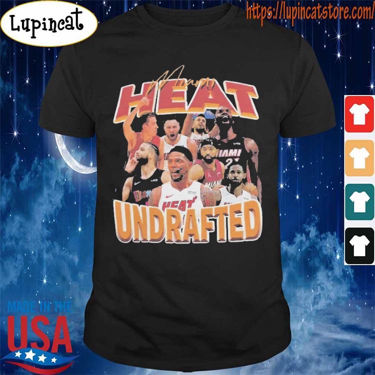 Official Miami Heat Undrafted Tee Shirt