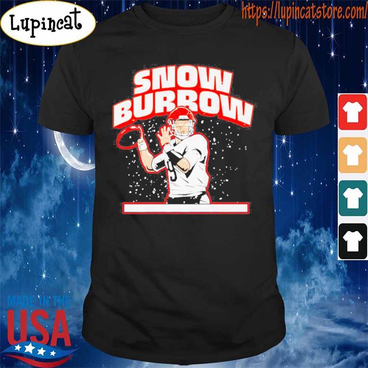 Premium joe Burrow Snow Burrow Cincinnati Bengals Shirt