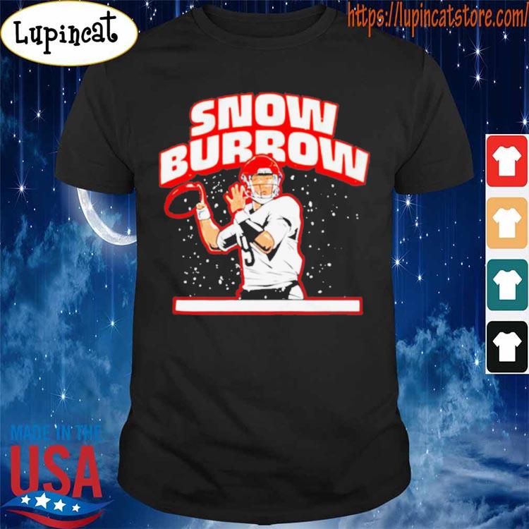 Joe Burrow Snow Burrow shirt, hoodie, sweater, long sleeve and