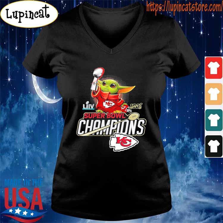 Yoda holding cup Kansas city Chiefs city of champions super bowl lviI with  logos T-shirt, hoodie, tank top, sweater and long sleeve t-shirt