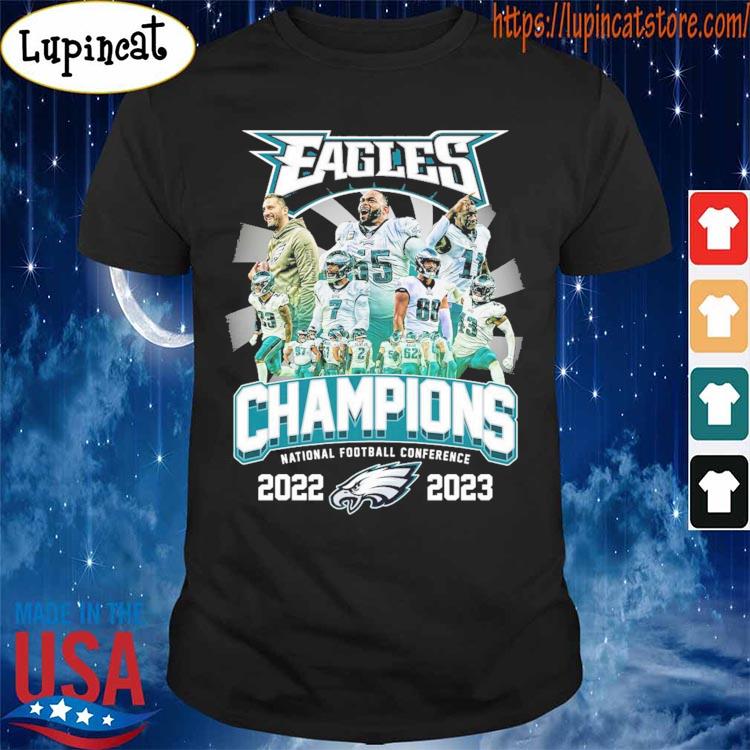 Philadelphia Eagles National Football Conference Champions 2022-2023 shirt,  hoodie, sweater, long sleeve and tank top