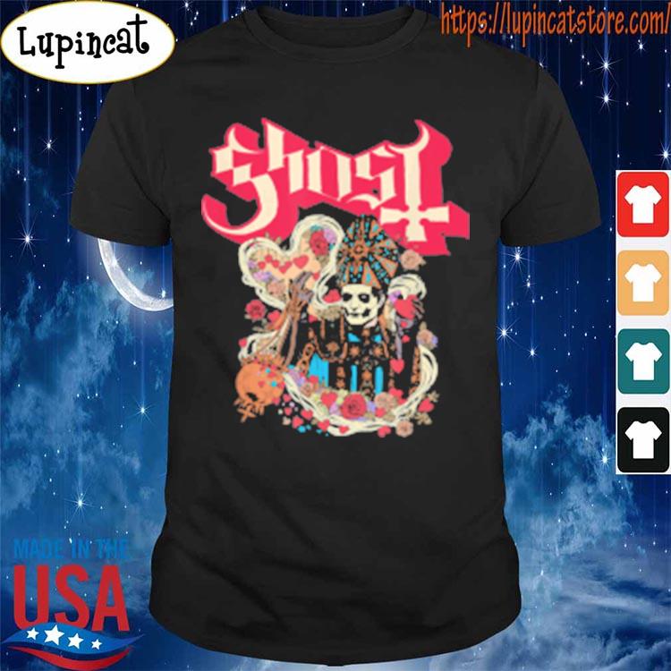 Ghost Papa Hearts Valentine’s Day T-Shirt