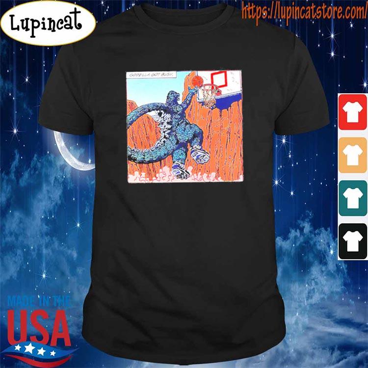 Godzilla Playing Basketball T-shirt