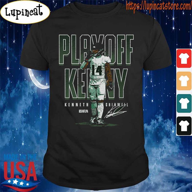 Official Kenneth Gainwell Philadelphia Eagles Playoff Kenny signature shirt,  hoodie, sweater, long sleeve and tank top