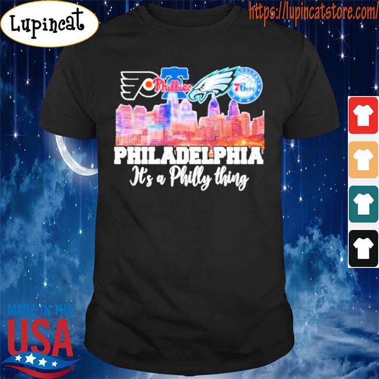 Philadelphia City It’s A Philly Thing Skylines 2023 T-shirt
