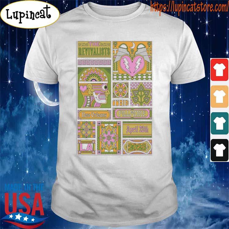 The Revivalists New Orleans, April 28th 2023, The Fillmore New Orleans Poster Shirt