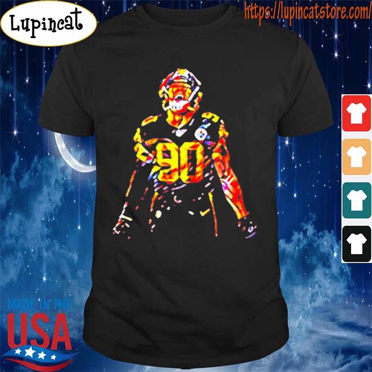 HOT SALE!! T.J. Watt #90 Pittsburgh Steelers Football 2022 3D AOP T-Shirt  S-2XL