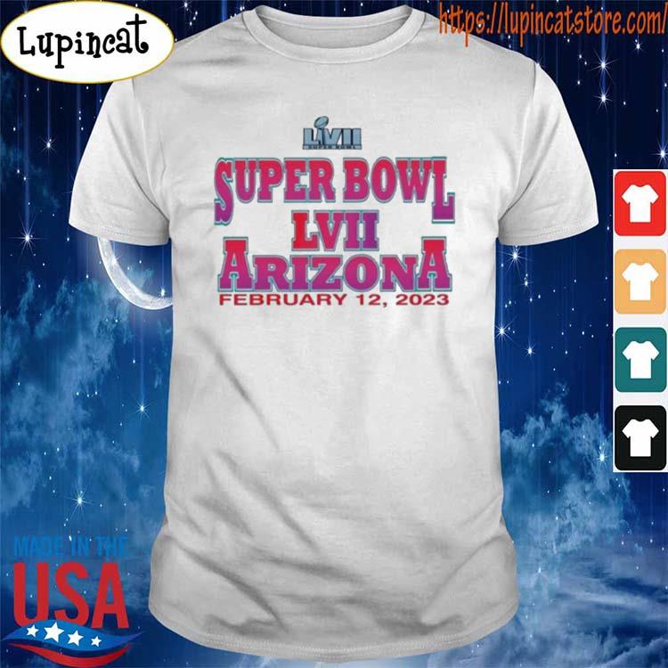 Official February 12 2023 super bowl lviI T-shirt, hoodie, tank