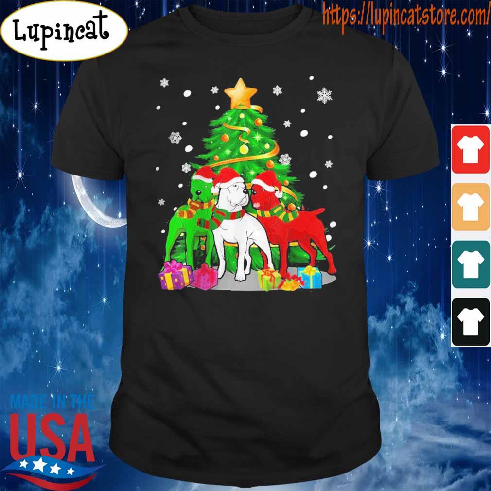 large dog christmas shirt