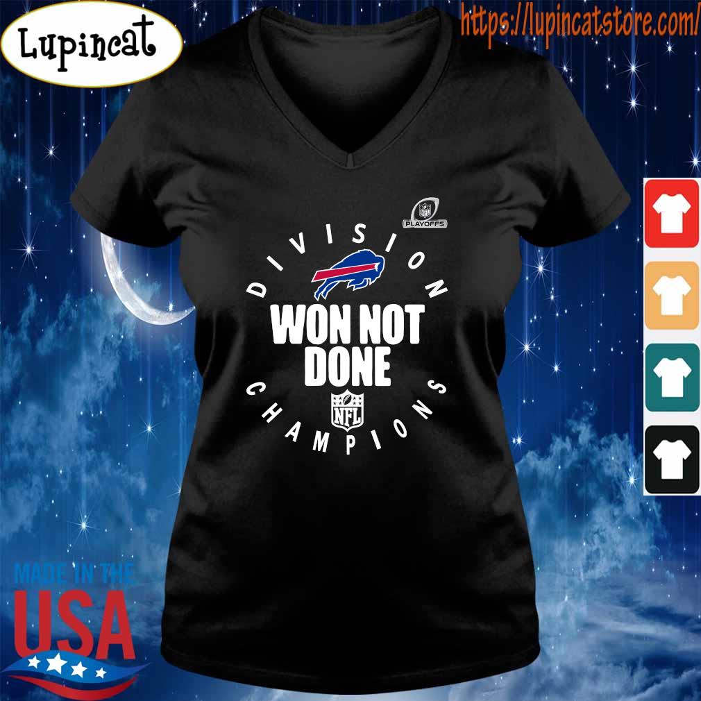 bills won not done shirt